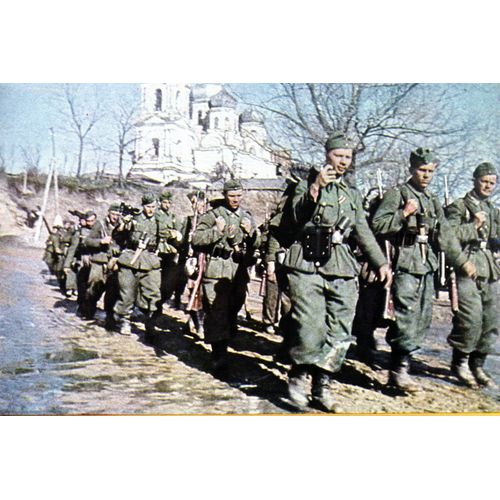 Ww2 Urss - Section D'infanterie Allemande Sur Le Front De L'est