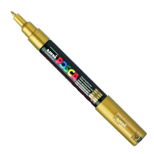 Uni-Ball Marqueur Peinture Posca (Pc-1mc), Or
