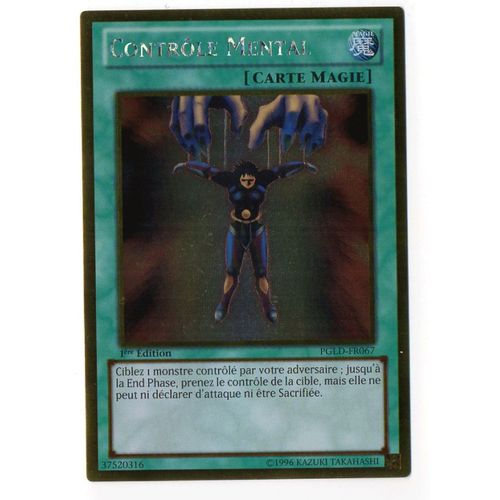 Yu-Gi-Oh! - Pgld-Fr067 - Contrôle Mental - Gold Rare