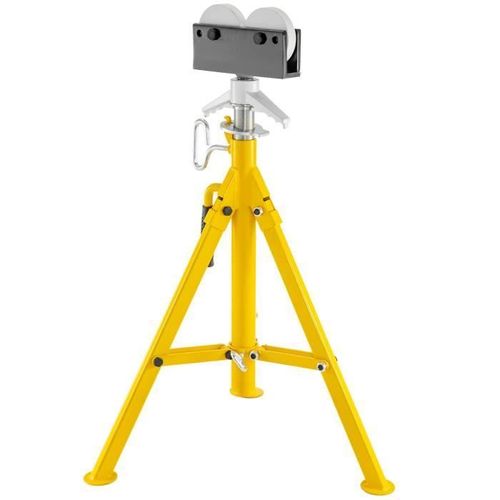Support Chandelle À Tuyaux - Vevor - 4500 Lbs Hauteur De Filetage Réglable, Hauteur 81cm À 140cm Avec Tête Roller Pour Tuyau