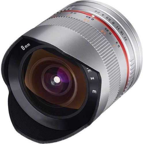 Samyang 8mm f/2.8 Fisheye CS II Argent (Sony E)