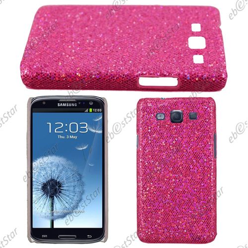 Ebeststar ® Pour Samsung Galaxy S3 I9300 I9305 Housse Etui Coque Rigide Ultra Slim 0,5mm, Couleur Rose + 1 Film Protection D'écran + Lingette