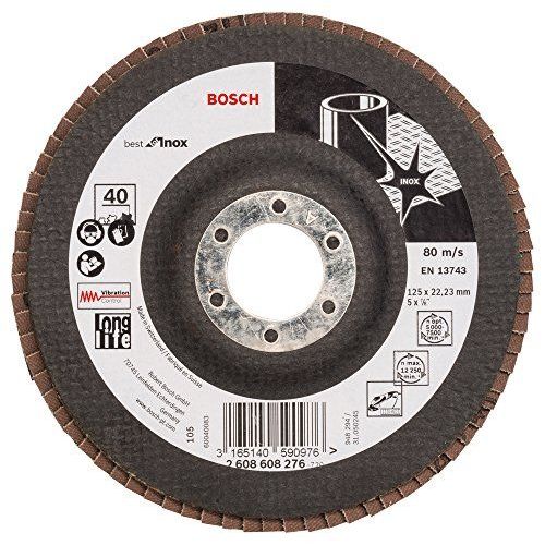 Plateau à lamelles Best for Inox 125 mm, 22,23, 40