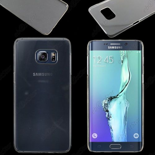 Ebeststar ® Coque Rigide Ultra Fine Etui Housse Crystale Polycarbonate Pour Samsung Galaxy S6 Edge + Sm-G928f Edge Plus, Couleur Transparent + 1 Film Protection D'écran + Lingette