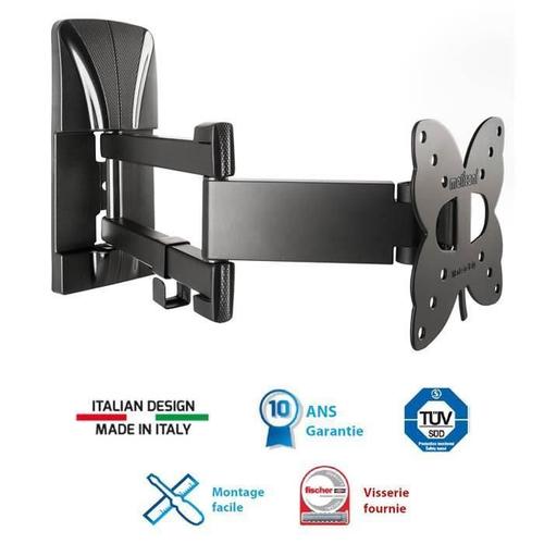 MELICONI 100 SDR Support TV mural orientable Slim 14-25