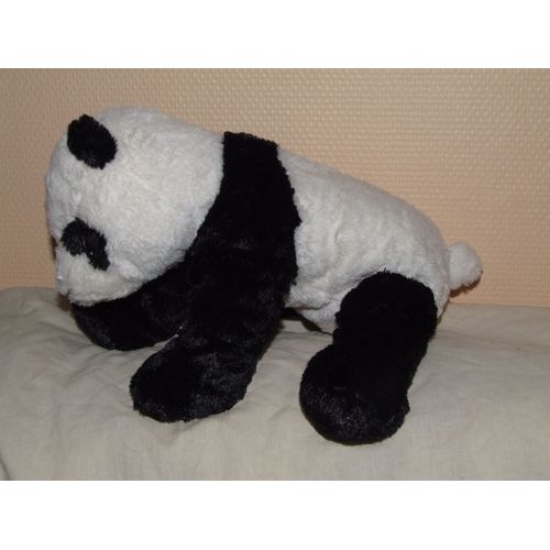 Ours Panda Ikea Doudou Blanc Noir Peluche De 35 Cm