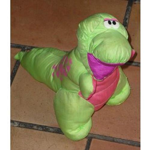 Dinosaure Fisher Price Puffalump Doudou Fluo Peluche Sonore De 40 Cm