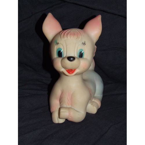 Faon Chien Pouet Pouet Sonore 15 Cm