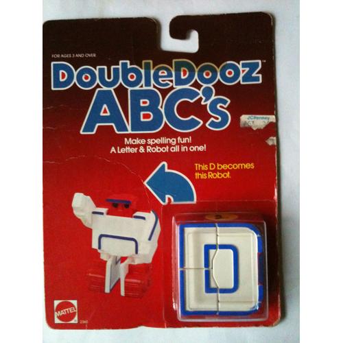 Mattel Doubledooz Abc's Lettre "D"