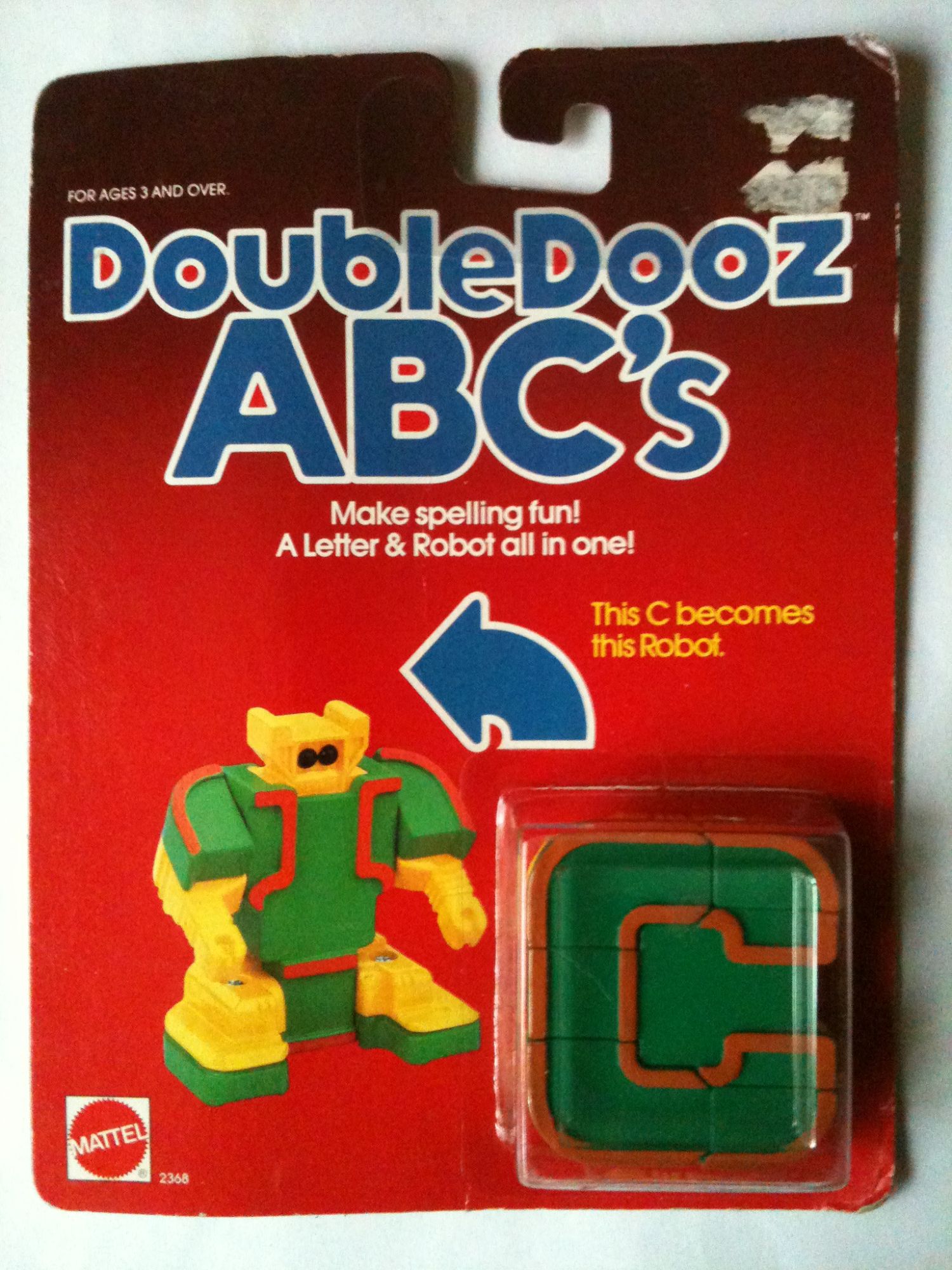 Mattel Doubledooz Abc's Lettre "C"