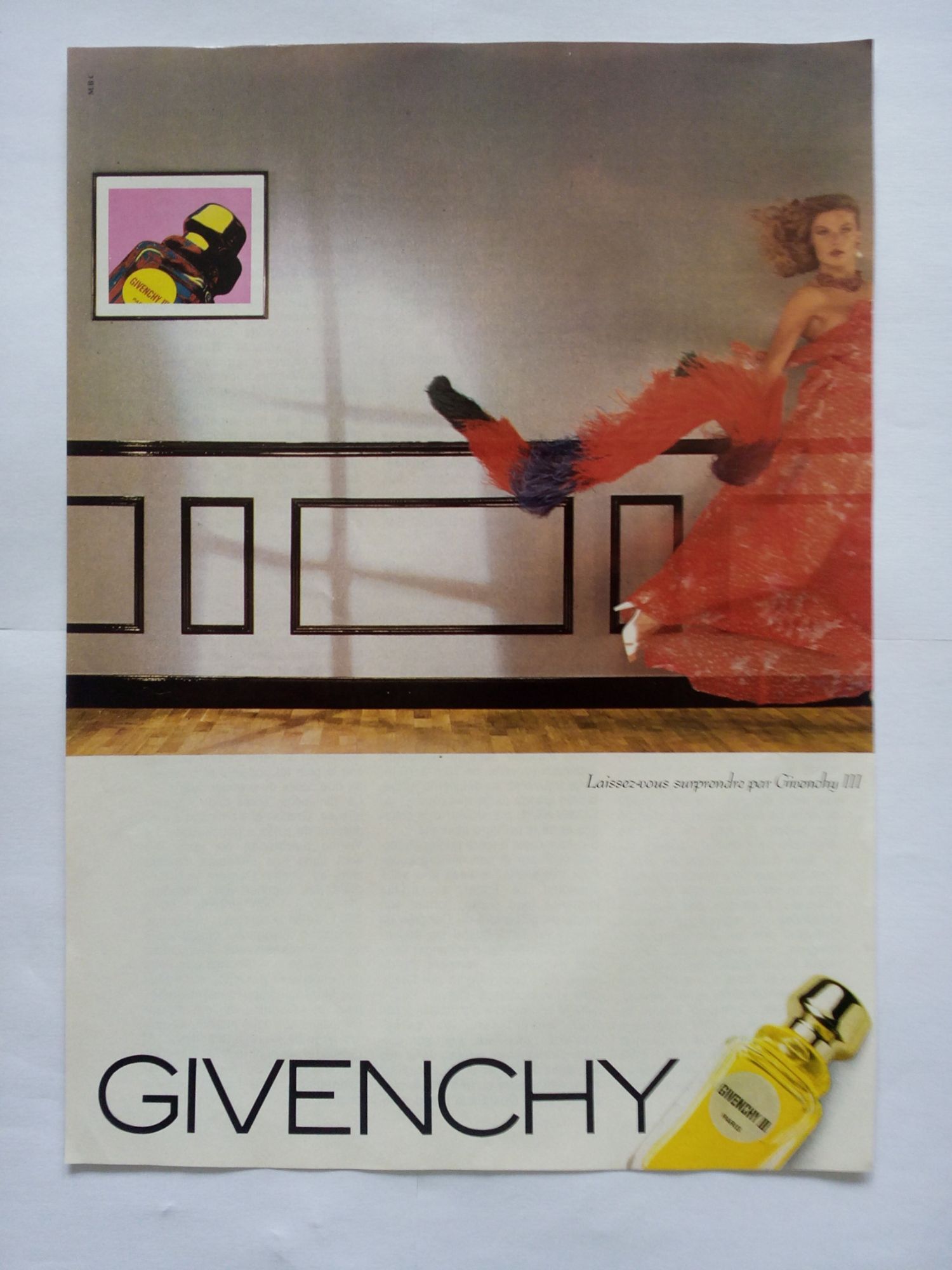 Publicité Papier Ancienne (Décembre 1980) Pour Le Parfum "Givenchy ...