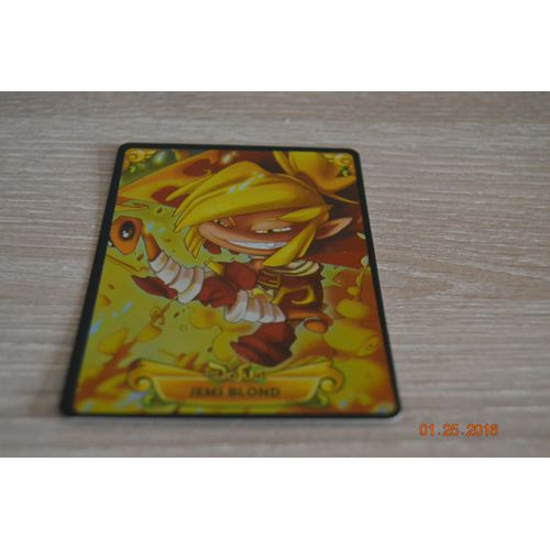 Jems Blond Carte De Figurine Krosmaster