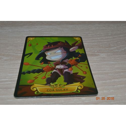 Coa Gulay Carte De Figurine Krosmaster