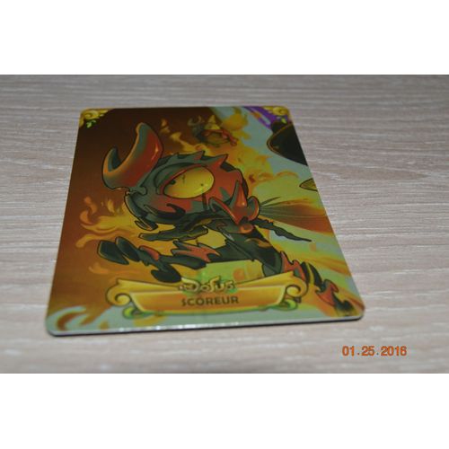 Scoreur Carte De Figurine Krosmaster