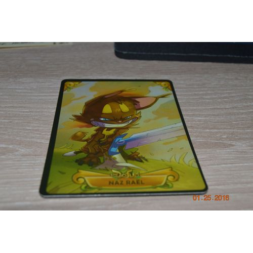 Naz Rael Carte De Figurine Krosmaster 