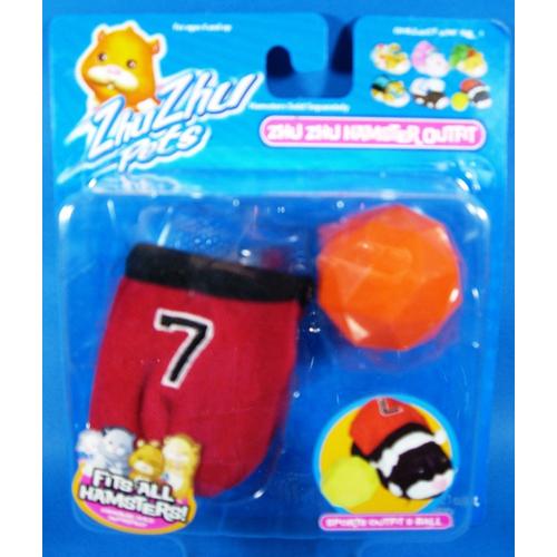 Zhu Zhu Pets Hamster Outfit - Basketball Uniform