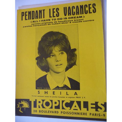 Pendant Les Vacances  Sheila