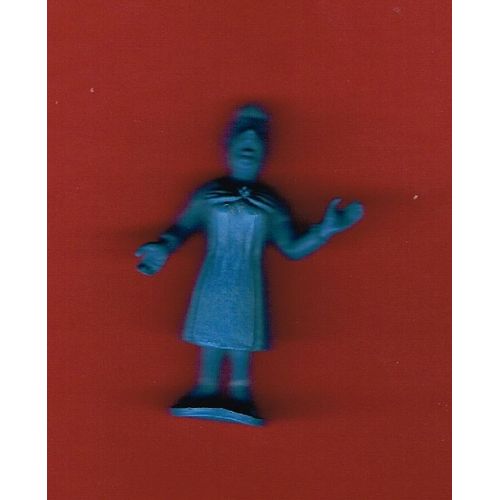 Tintin - Bianca Castafiore - Figurine Monochrome Stenval Bleue - 1971.