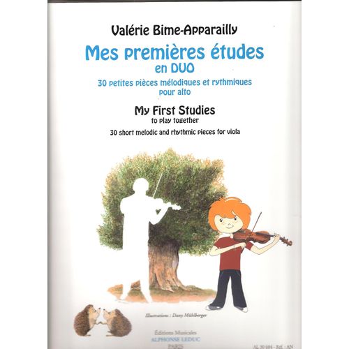 Mes Premières Études En Duo Pour Alto