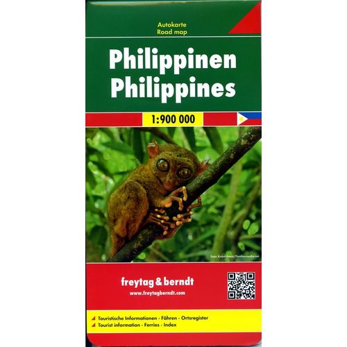 Philippinen, Autokarte 1:900.000