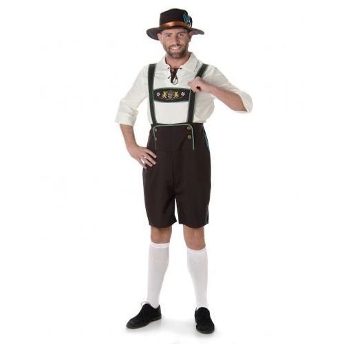 Déguisement Bavarois Homme, Taille Medium