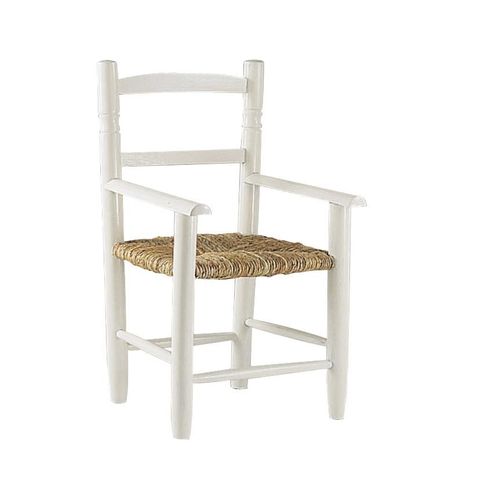 Chaise Enfant En Bois Blanc