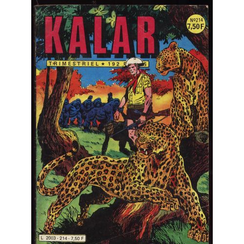 Kalar  N°214 Bd Petit Format