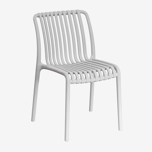 Chaise De Salle À Manger Empilable Wendell Gris