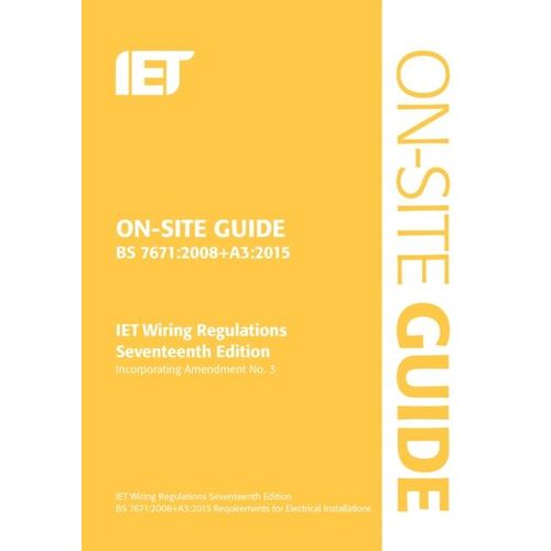 On-Site Guide (Bs 7671:2008+A3:2015)