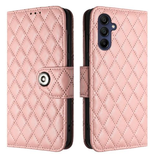 Étui Pour Samsung Galaxy A25 5g Portefeuille Couverture Bande De Poignet Titulaire De La Carte Protection Élégante Antichoc - Orange