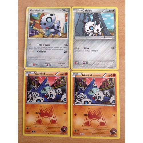 Galekid 60pv (12/34) + Galekid 60pv (12/34) + Galekid 60pv (78/124) + Galekid 50pv (57/111)