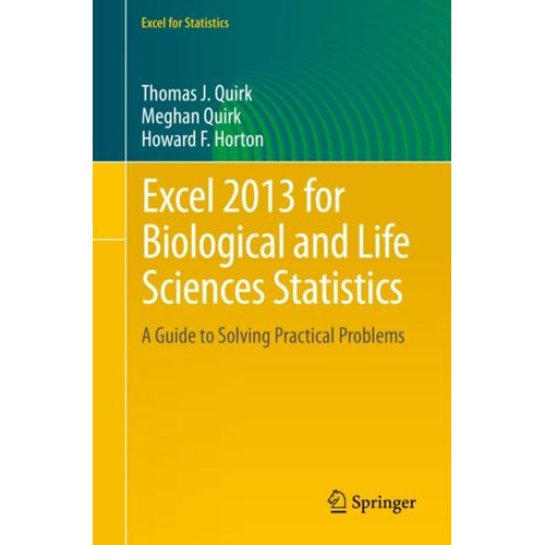 Excel 2013 For Biological And Life Sciences Statistics