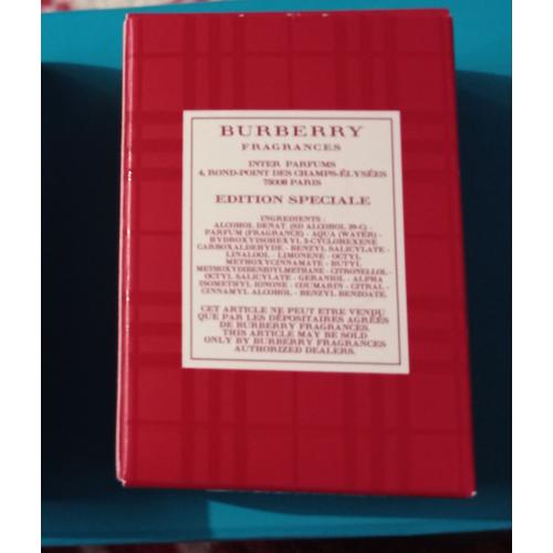 Burberry Brit Red Parfum Miniature De Collection 5 Ml