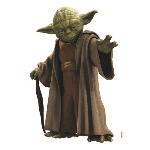 Star Wars Stickers Master Yoda 100 X 70 Cm