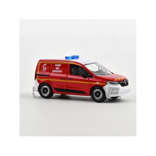 Norev 1/64 310959 Renault Kangoo Van Pompiers Chef De Groupe - 2023 Diecast Modelcar-Norev