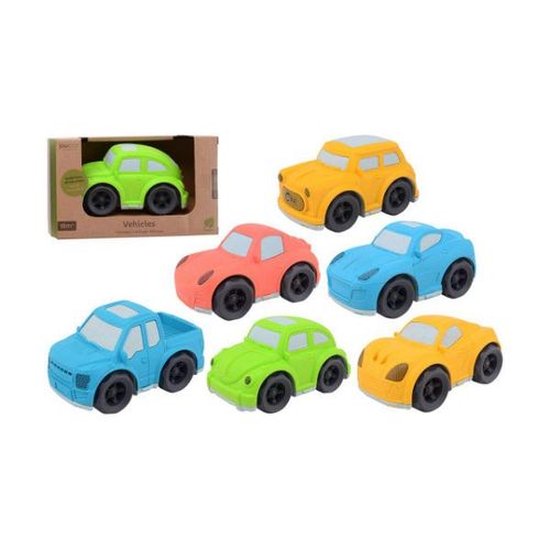 Bioplastic Voertuigen. 6 Assortie. 100% Recyclable.+18 Mnd