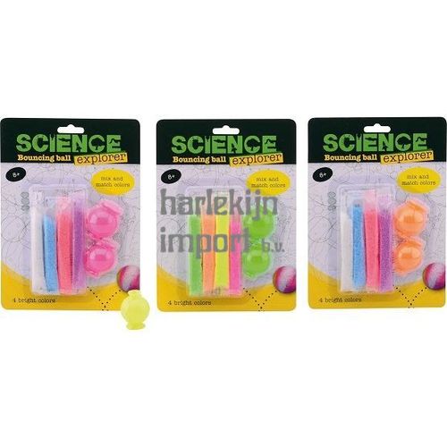 Maak Je Eigen Stuiterbal 6 Assortie. 3+