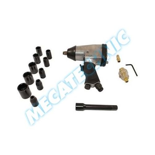 Kit De 16 Pièces Avec Clé À Choc, 1/2, 320nm