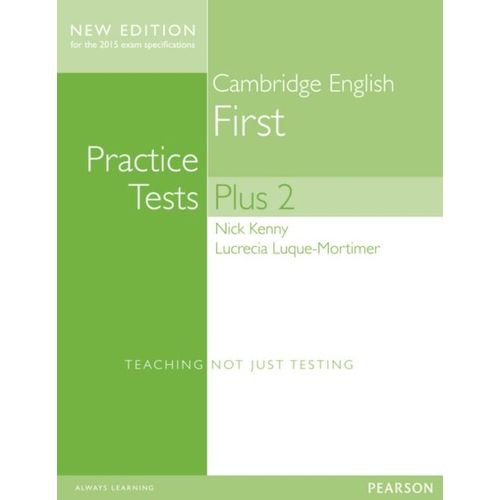 Cambridge First Practice Tests Plus New Edition Students' Book With Key