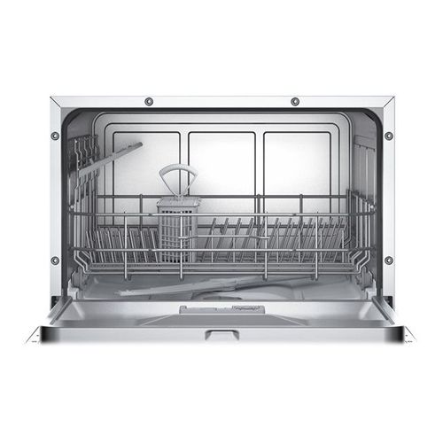 Siemens iQ300 SK26E821EU - Lave-vaisselle - pose libre - largeur : 55.1 cm - hauteur : 45 cm - Inox argent