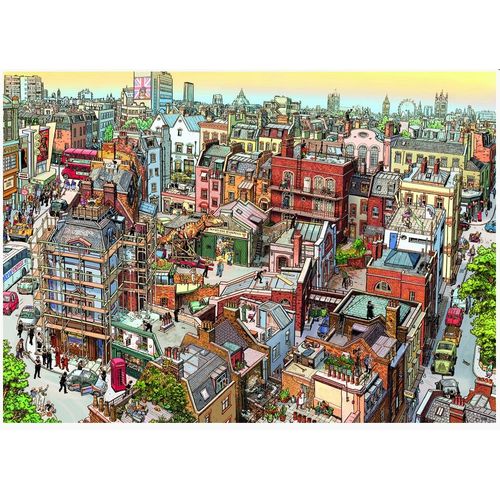 Puzzle 2000 Pièces Göbel/Knorr : Sherlock & Co.