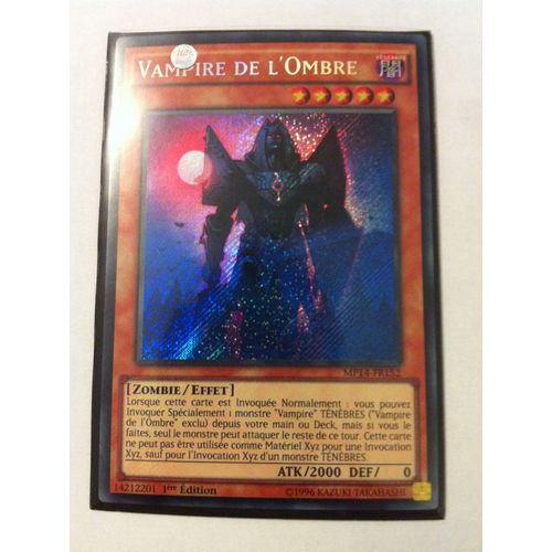 Yu-Gi-Oh! - Mp14-Fr152 - Vampire De L'ombre - Secret Rare