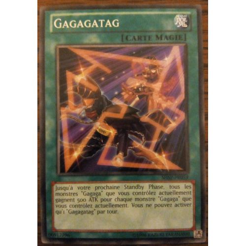 Carte Yu-Gi-Oh - Gagagatag - Shsp-Fr059 Commune