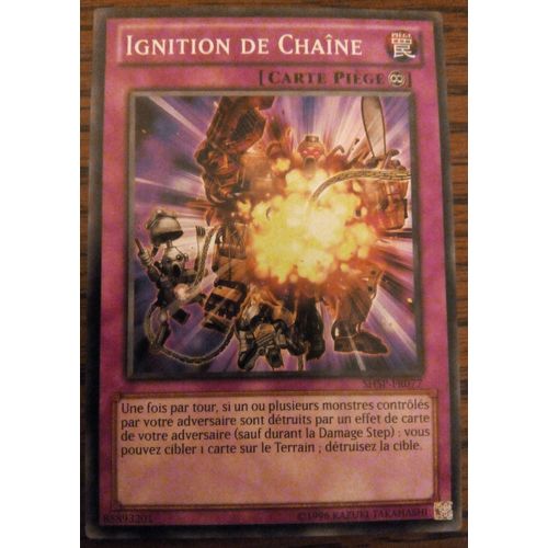 Carte Yu-Gi-Oh - Ignition De Chaine - Shsp-Fr077 Commune