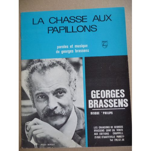 La Chasse Aux Papillons Georges Brassens