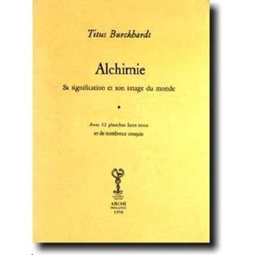 Alchimie Sa Signification Et Son Image Du Monde