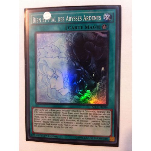 Yu-Gi-Oh! - Sece-Fr086 - Bien Et Mal Des Abysses Ardents - Super Rare