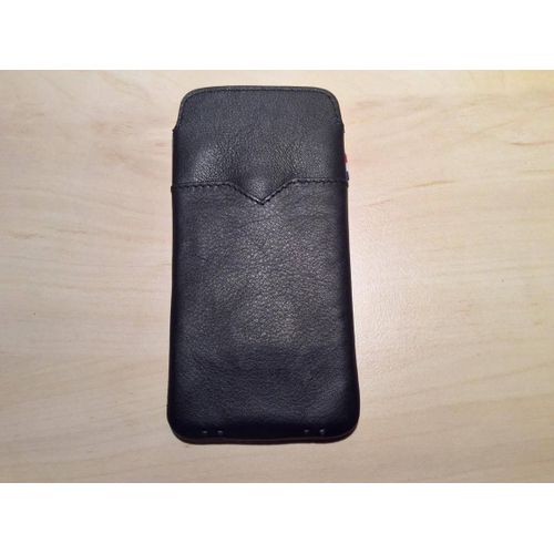 Housse - Decoded Apple Iphone 5/5s Leather Pouch Cover Case With Strap - Black 