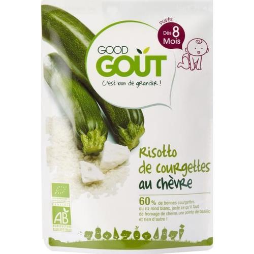 Dodie Good Gout Bébé Risotto De Courgettes Au Chèvre 190g 