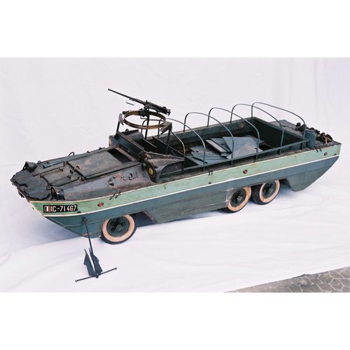 Maquette 1/10ème Amphibie Gmc Dukw 353 6x6 Indochine 46/53